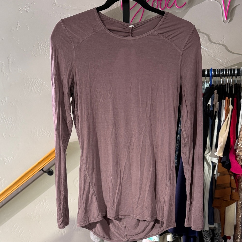 lululemon Low Key Long Sleeve in Lavender NWOT